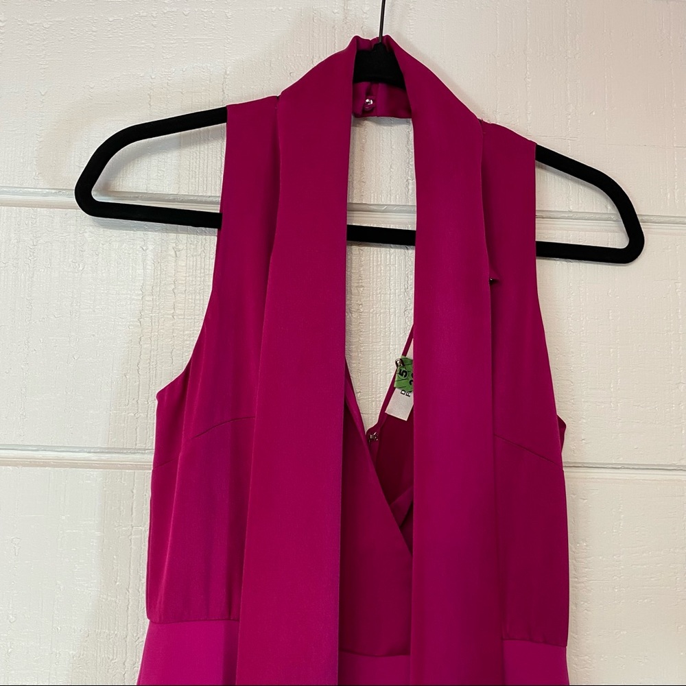 DVF Virginie amaranth DVF jumpsuit - Picture 3 of 9